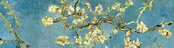 Blossoming Almond Tree, detail