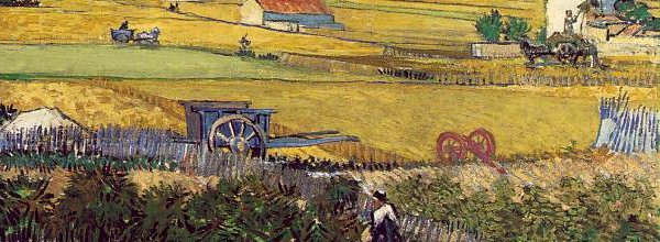 The Harvest, detail. 1889
